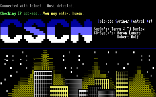 Coloradio Springs Central Net viewed with MegaTerm