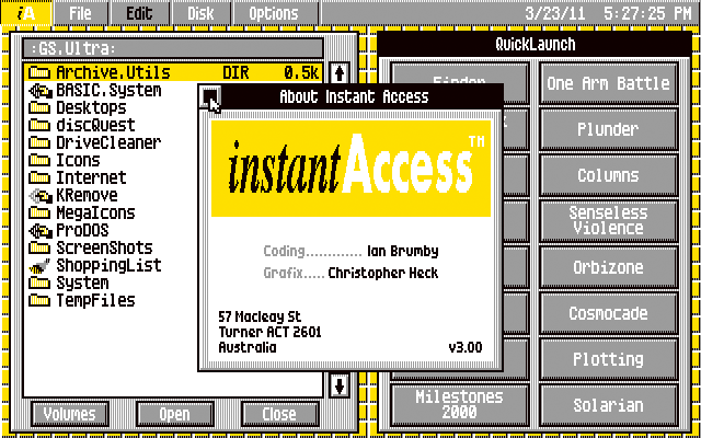 Instant Access