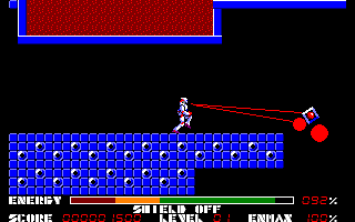 Thexder for the PC88 (with explosions)