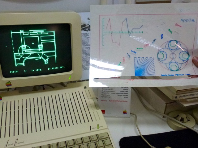 Apple Plotter Output from a IIc