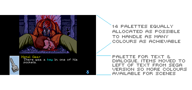 IIGS Palette Allocation for Text & Dialogue Screens