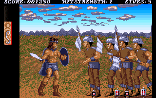 Storming the City Gates for the first time on the IIGS!