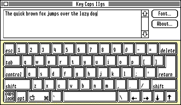 Keycaps 0.95 by Greg Betzel